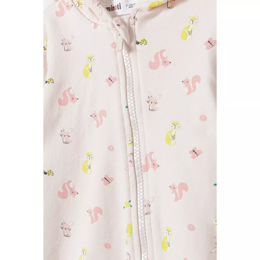 MINOTI Schneeoverall Hellrosa