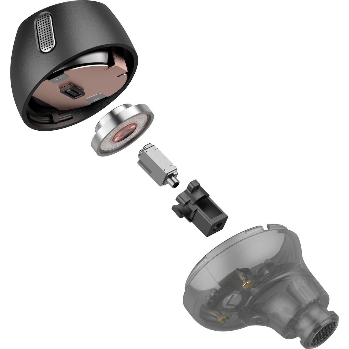 JLab Epic Lab Edition helt trådløse in-ear hodetelefoner (sort)