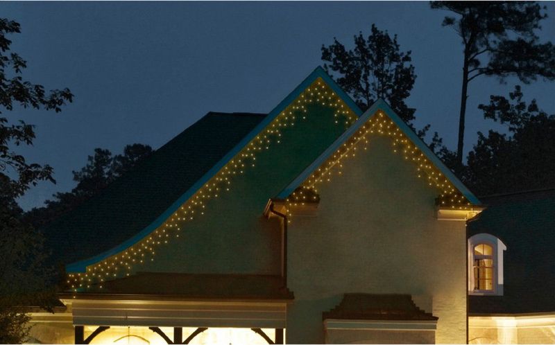 IJspegelverlichting - 7,5 Meter - 175 LED Lampjes - Warm Wit