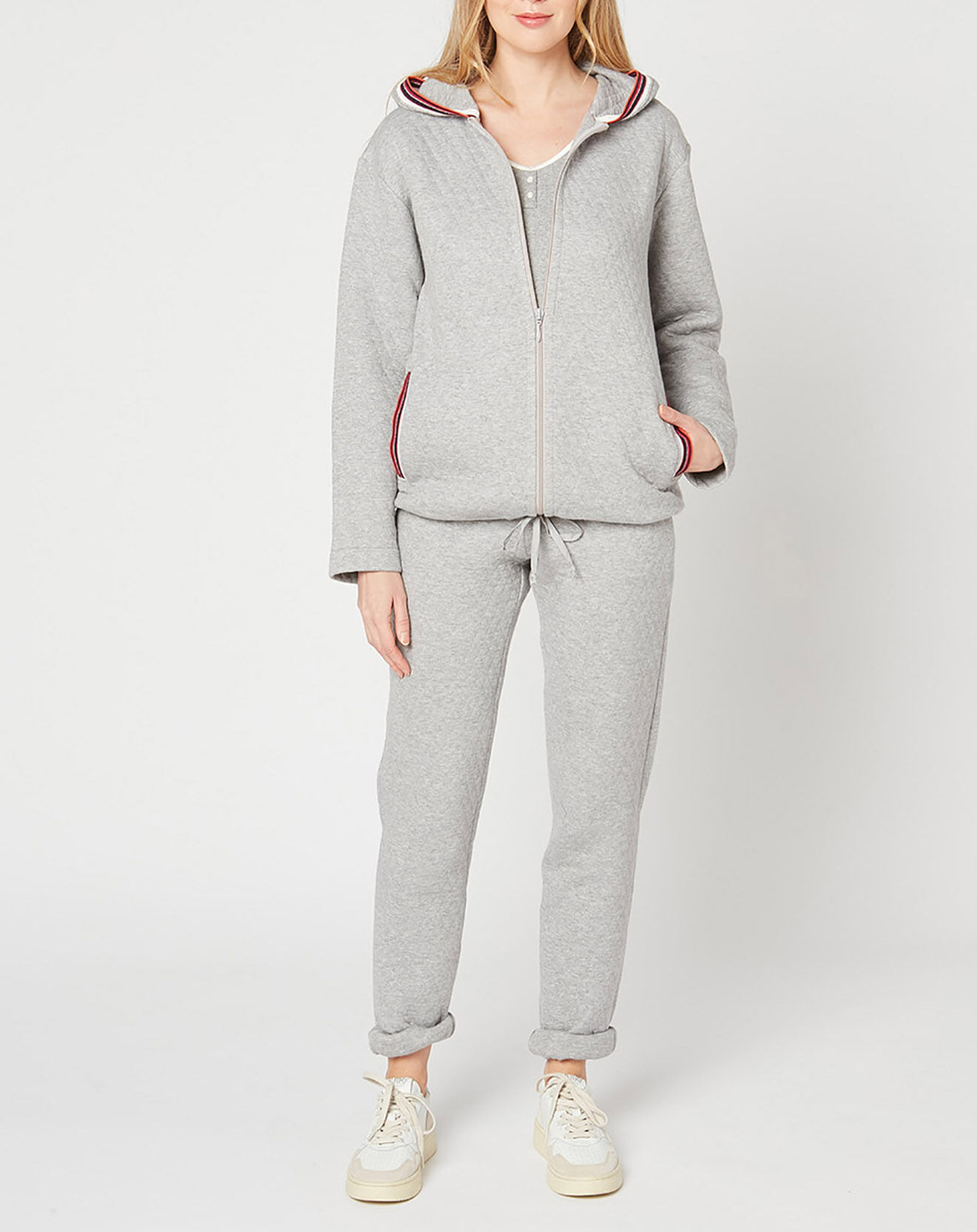 Le Chat Pantalon Wellness gris chiné