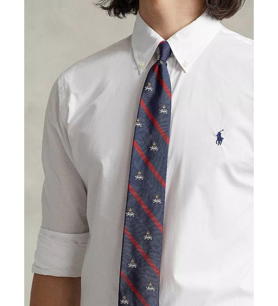 Camisa Ralph Lauren Custom Fit branca