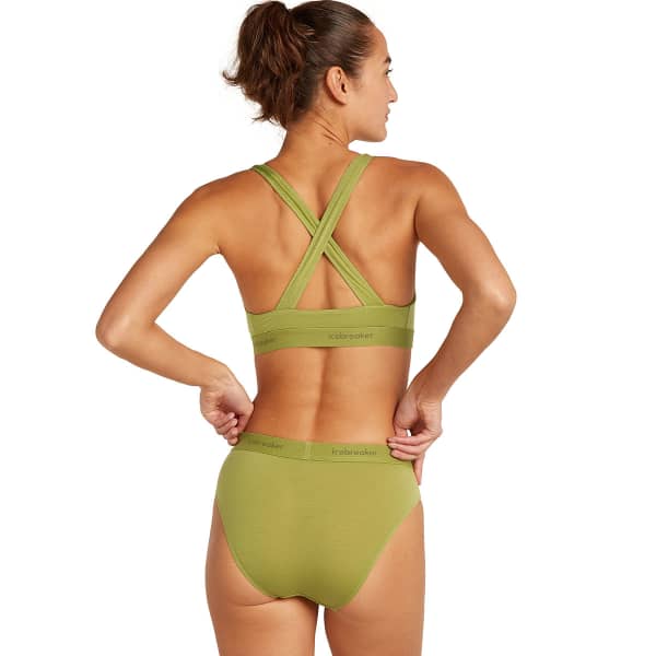 Brassière trail ICEBREAKER W M 125 CL SPRITE HIPSTER OLIVE