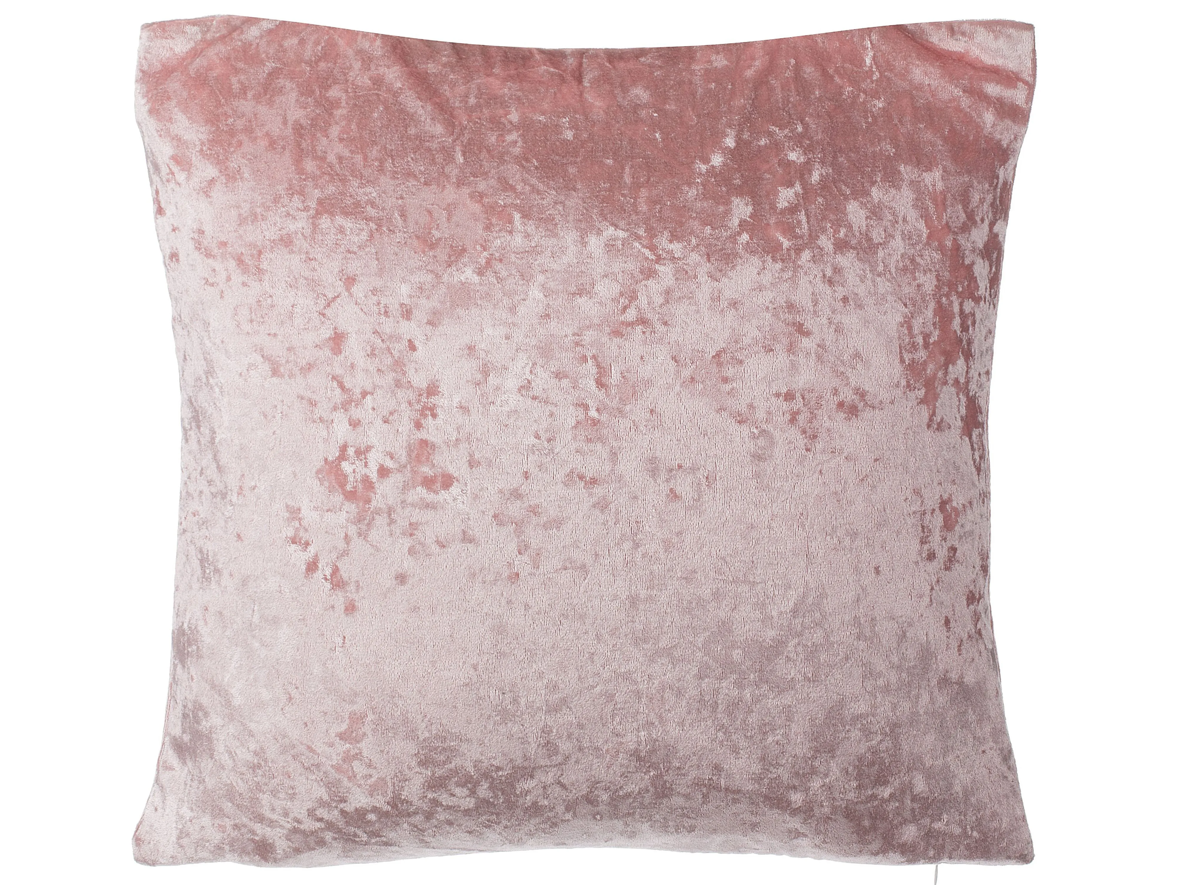 Set van 2 sierkussens HOSTA Fluweel 45 x 45 cm Roze effen