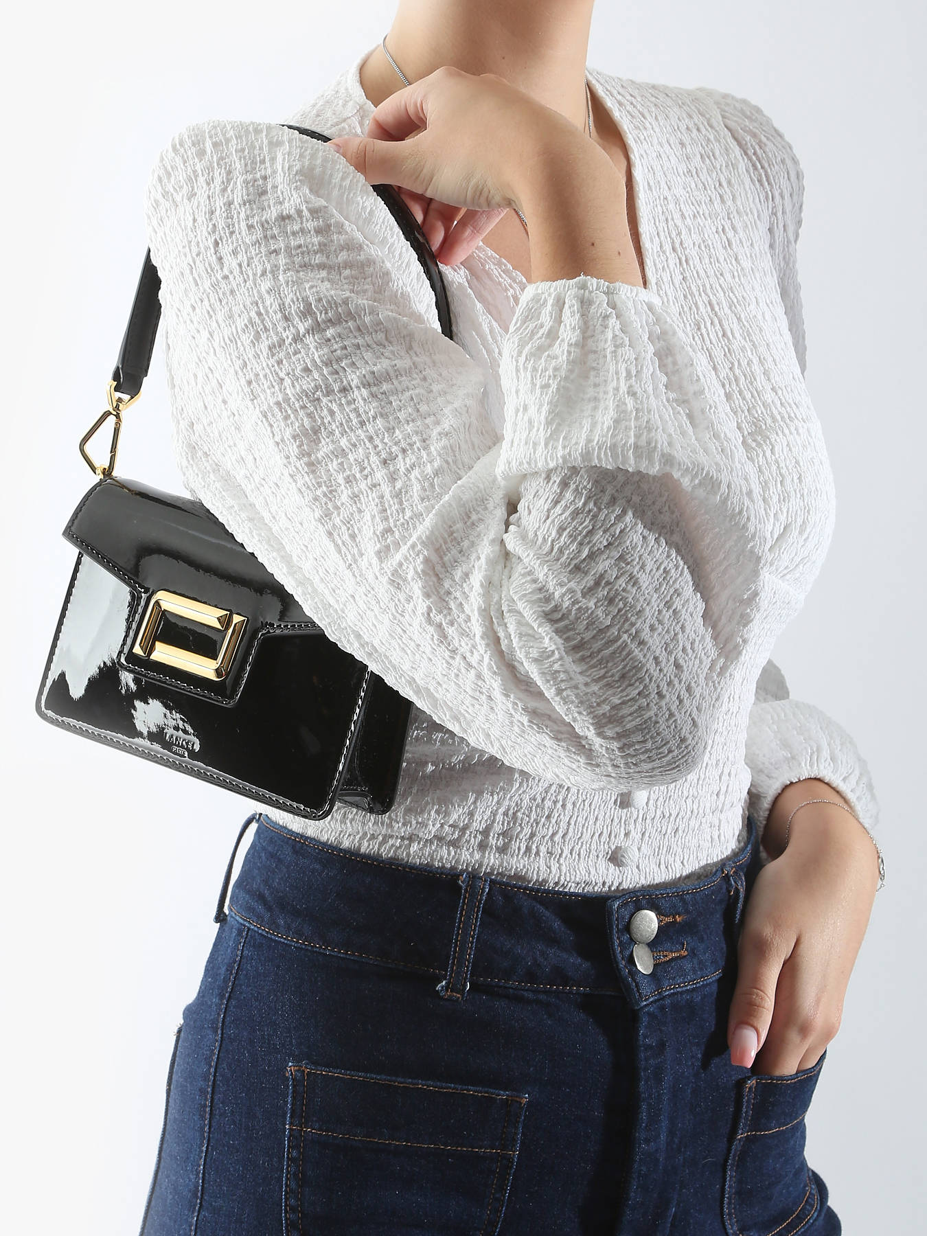 Sac bandoulire Angele cuir LANCEL