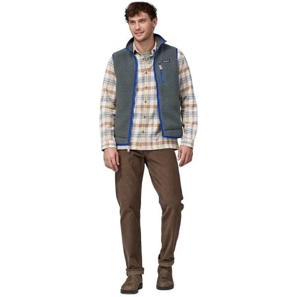 Veste polaire PATAGONIA M'S RETRO PILE VEST NOUVEAU GREEN