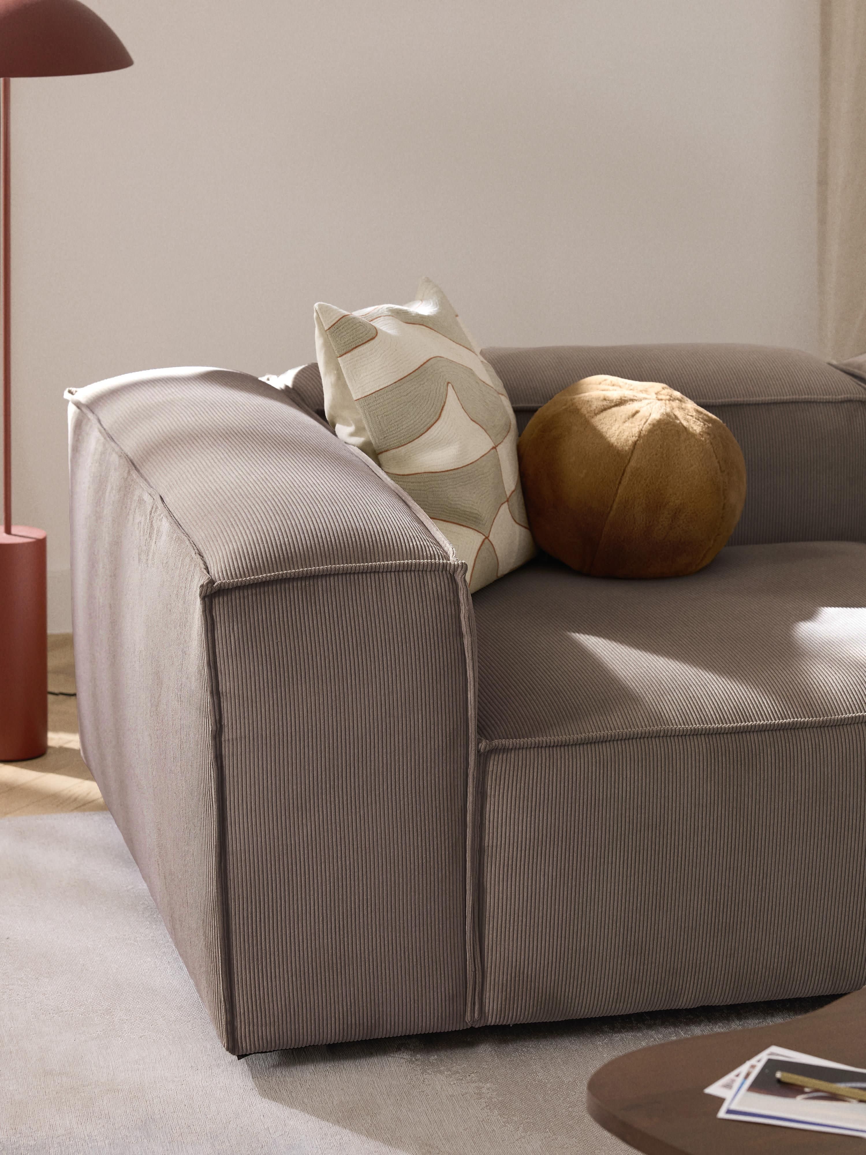 Modulaire chaise longue Lennon van corduroy