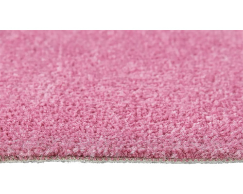 Velours tapijt Ines roze 400 cm breed (per meter verkocht)