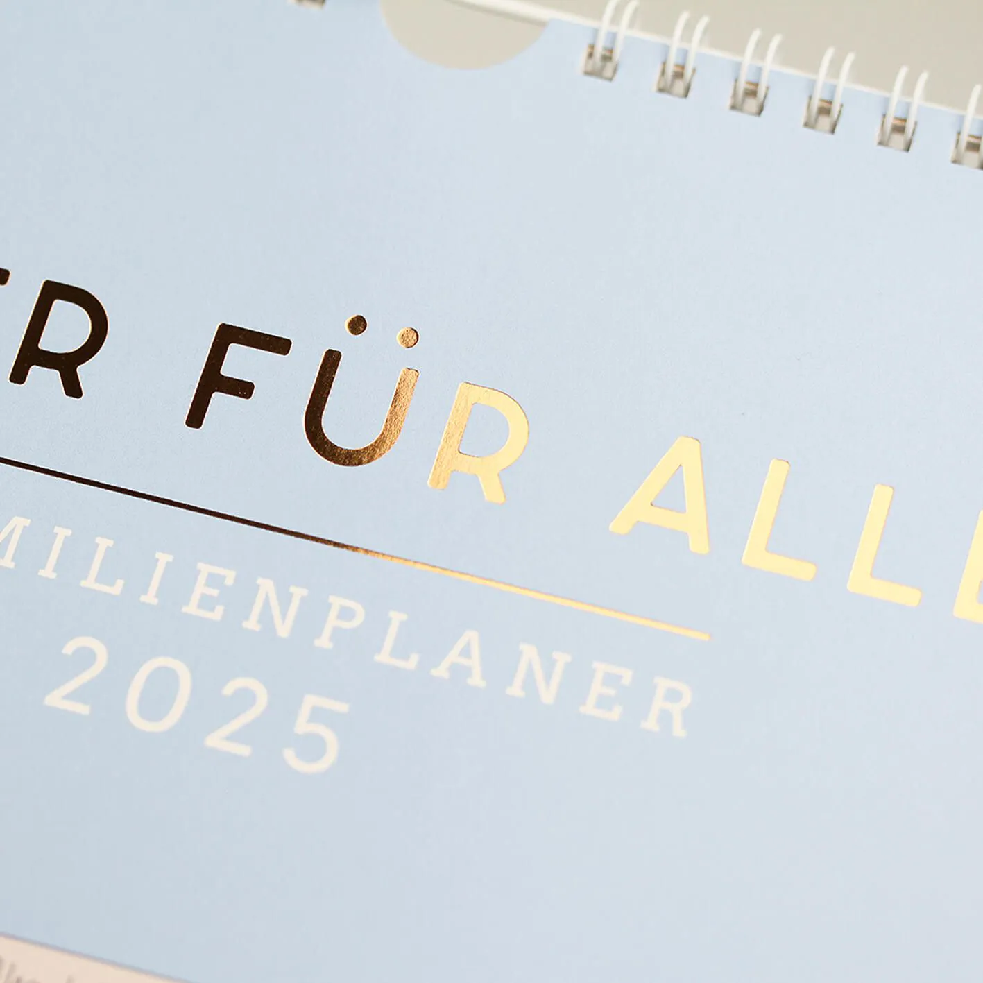 Familienplaner 2025, petrol