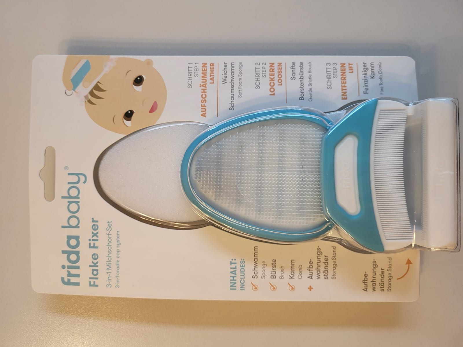 Frida Baby Flake Fixer 3-in-1 Milchschorf-Set