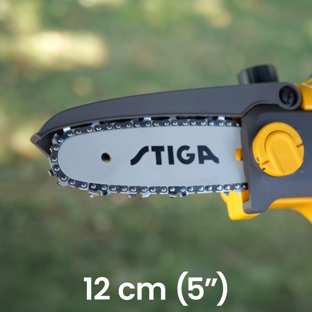 STIGA PR 100e Akku-Baumsäge 20V, schneidet bis 120 Äste, inkl. Akku und Ladegerät, kompatibel mit Mastverlängerungs-Zubehör