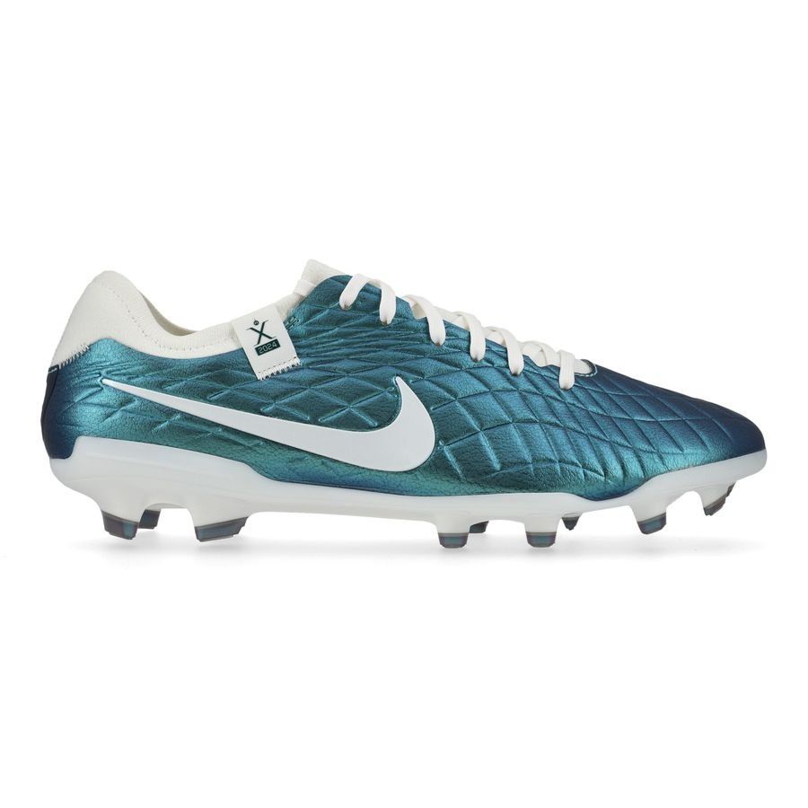 Nike Tiempo Legend 10 Pro FG Emerald - Turquoise/Blanc Cassé ÉDITION LIMITÉE