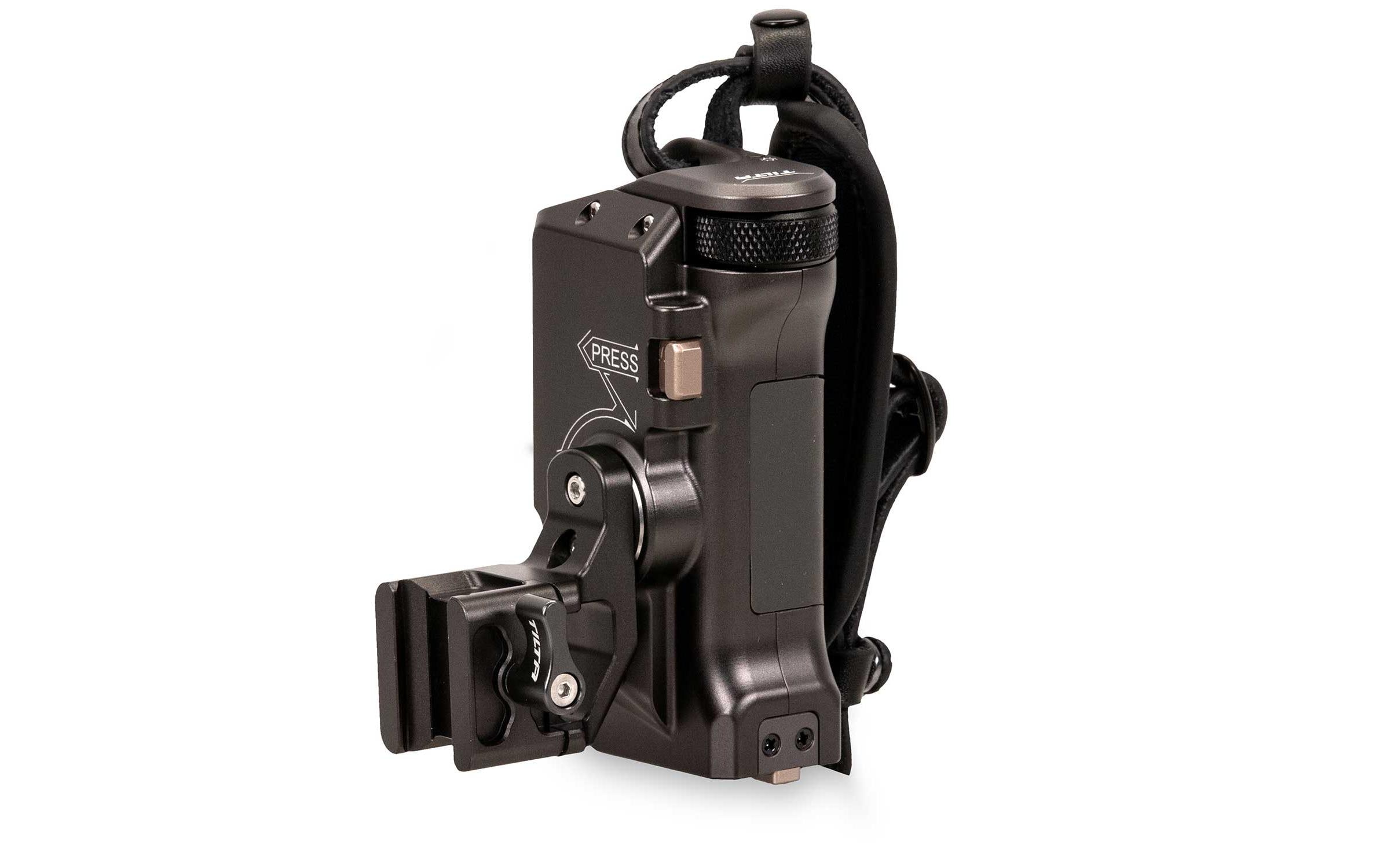 Left Side Advanced Focus Handle Type VI - Tilta Gray<br>Wird an der linken Seite der Tiltaing-Kamerakäfige befestigt