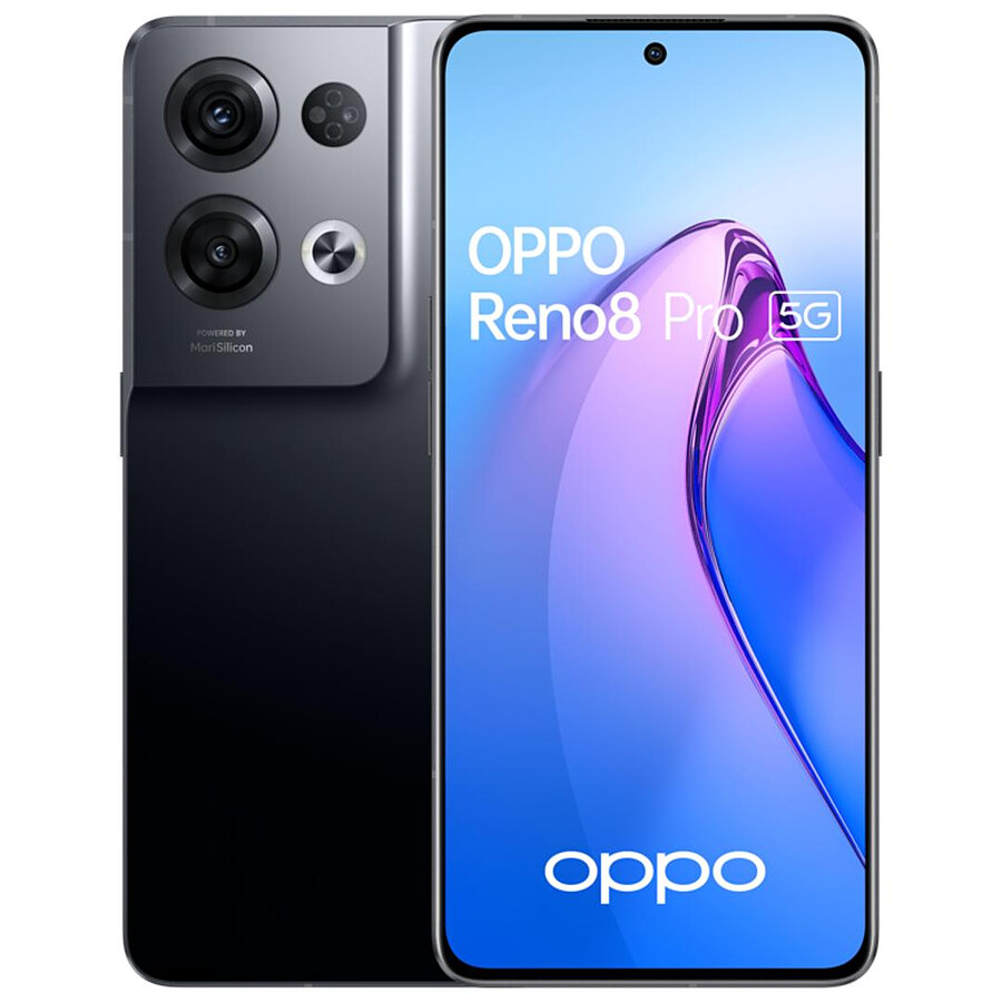 Oppo Reno 8 Pro 5G Noir - 256 Go - 8 Go · Reconditionné