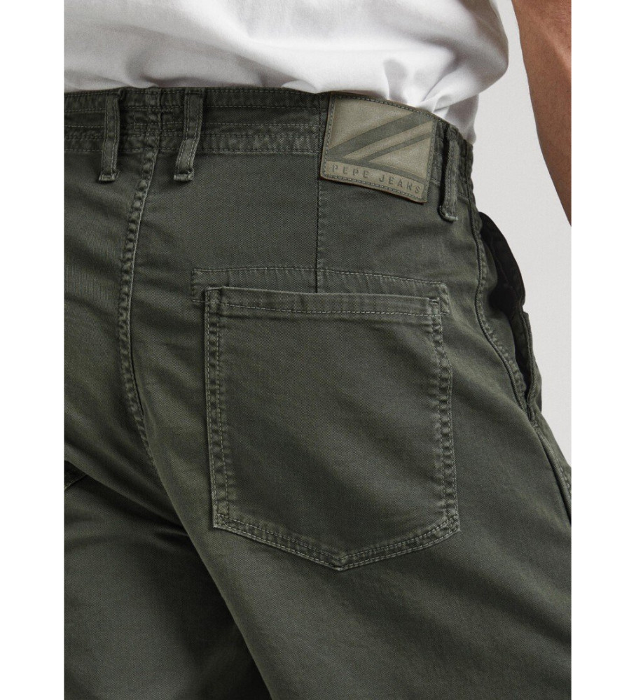 Calças chino verdes Pepe Jeans Nils Worker
