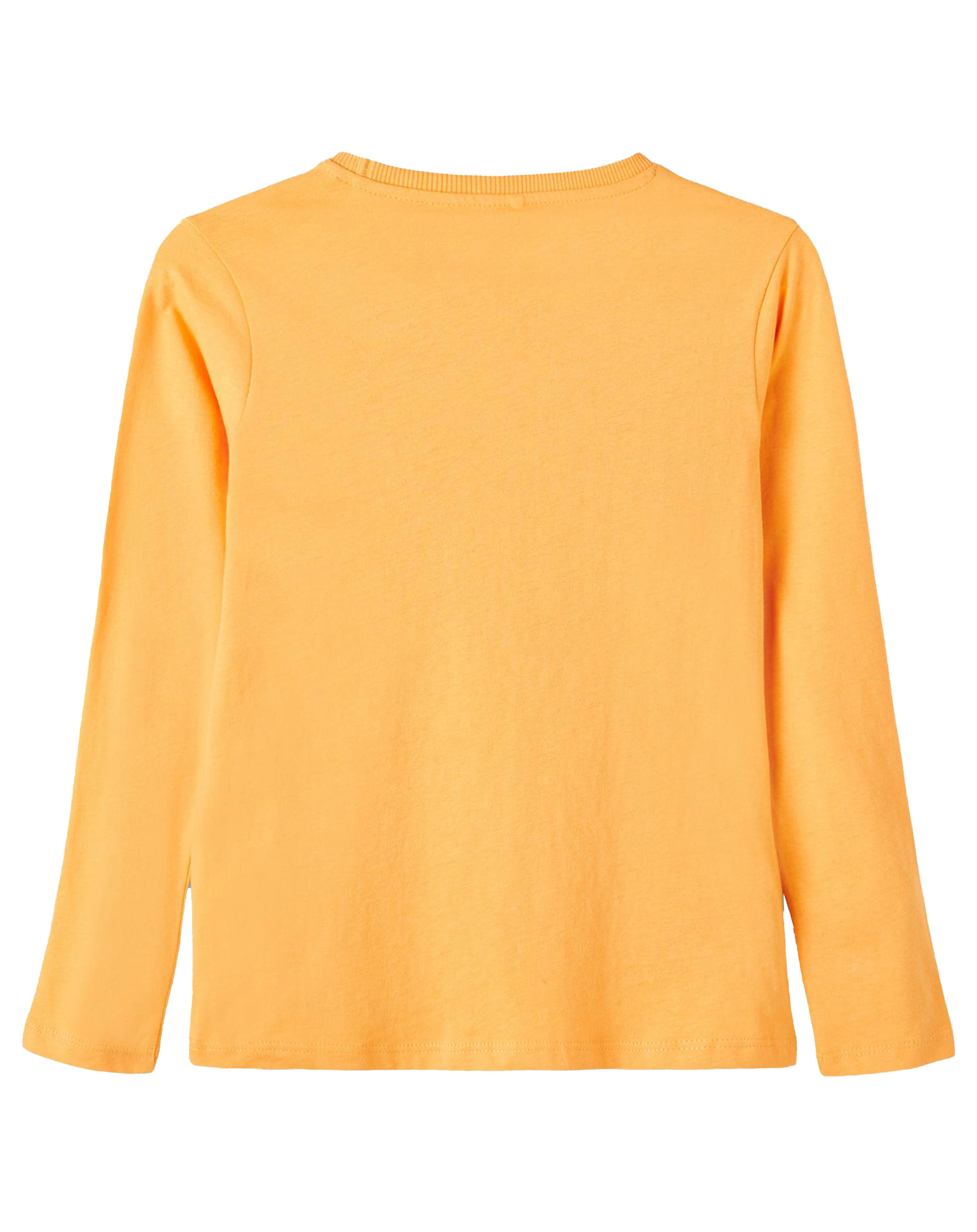 Langarmshirt NKMLUES NINE TY FIVE in golden apricot