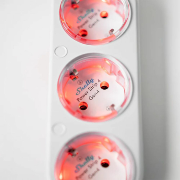 Shelly Power Strip 4 Gen4 slimme stekkerdoos & energiemeter WiFi Zigbee Matter wit (4-kanalen)