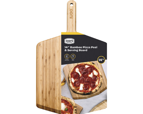 Ooni Pizza Peel 35 cm Pizzaplank Bamboe Lichtgewicht Duurzaam en Vochtbestendig