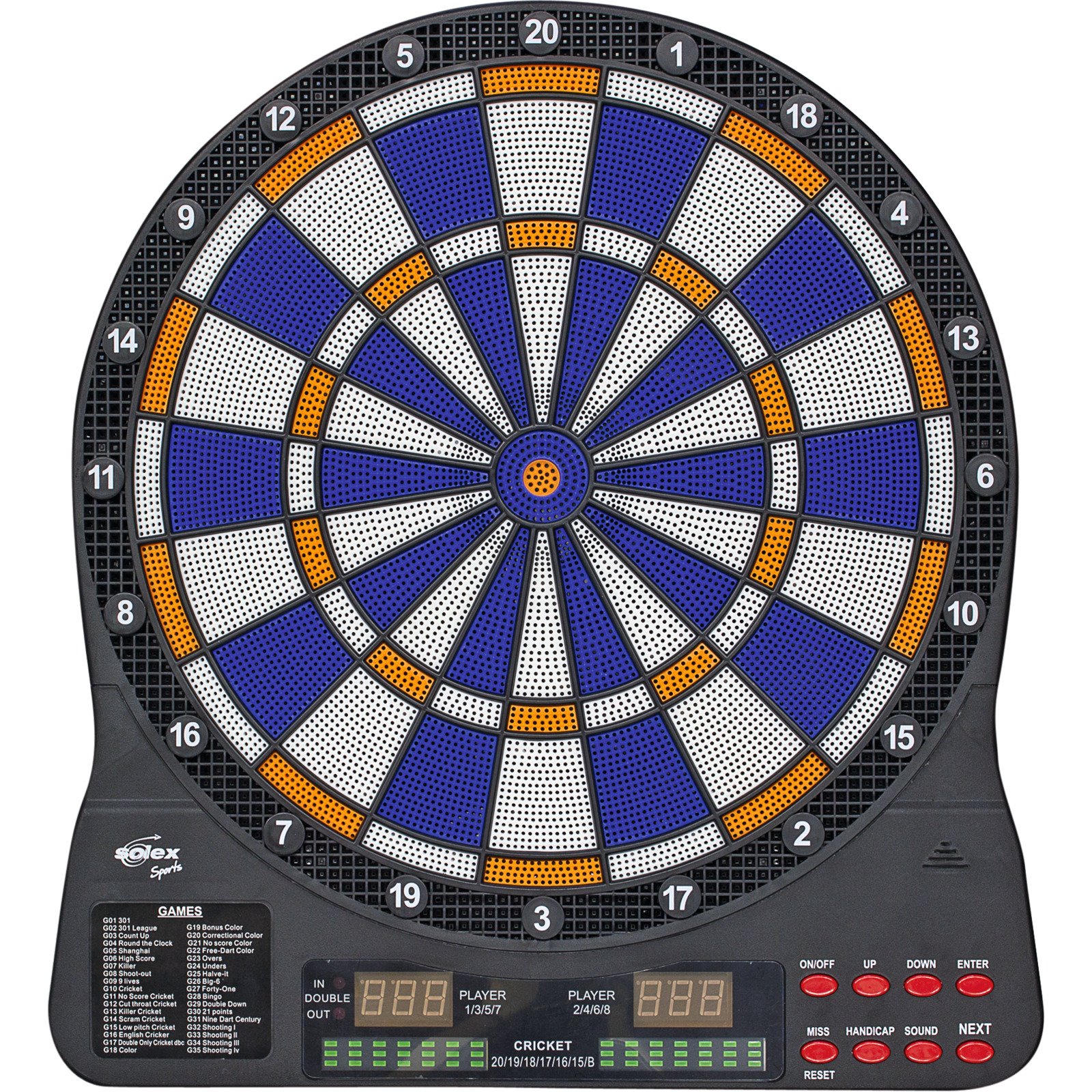 Solex Sports elektronische Dartscheibe