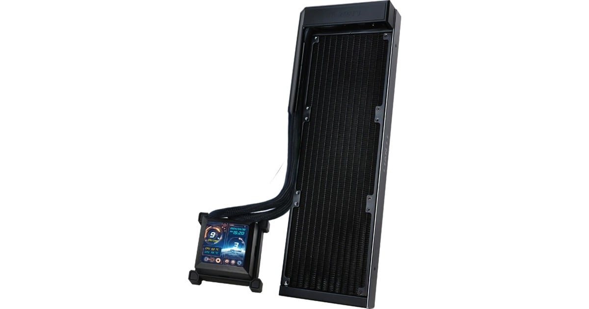 Lian LiHydroShift LCD 360N waterkoeling  (Zwart)