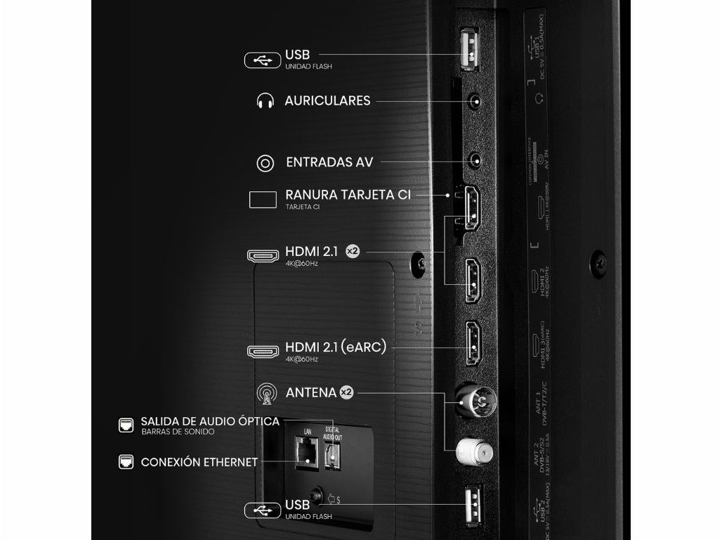 TV QLED HISENSE 50E7Q (50\
