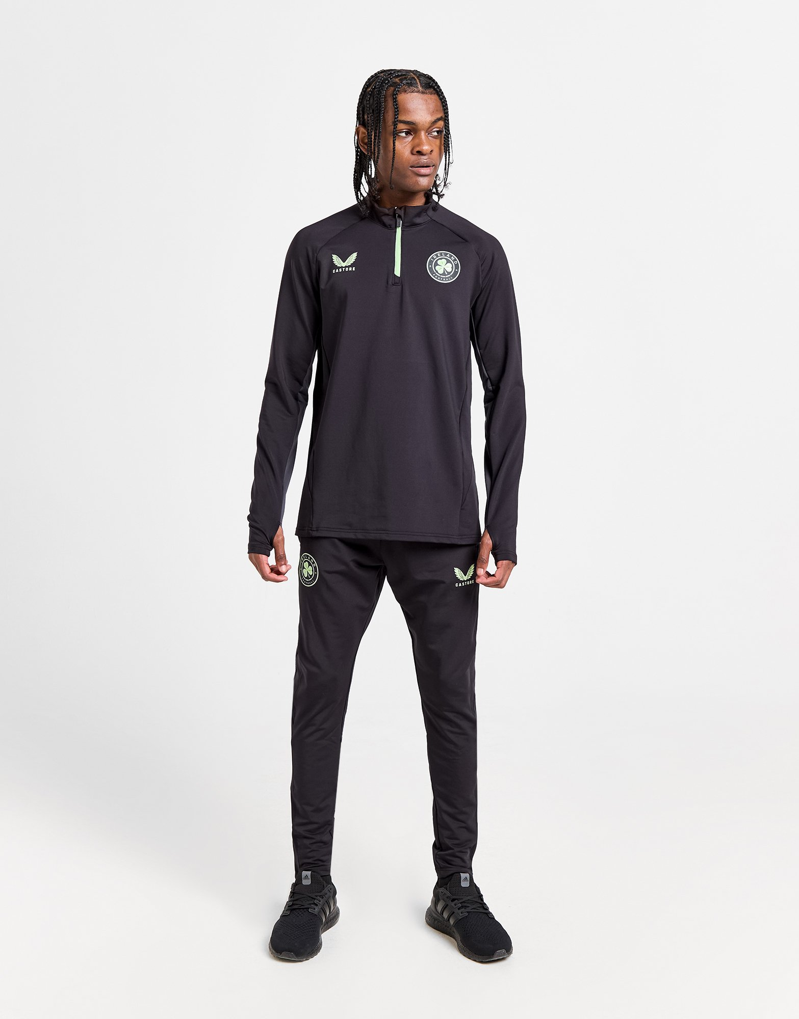 Castore Haut Zippé Irlande Homme