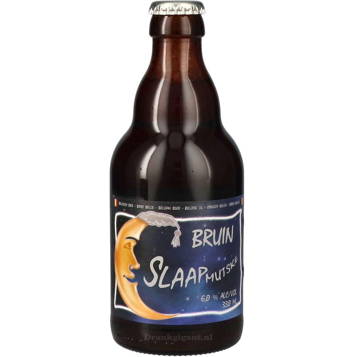 Slaapmutske Bruin 33 cl