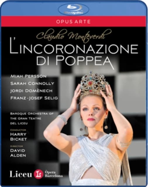 PERSSONCONNOLLYDOMENECH: Monteverdipoppea (Blu-ray)