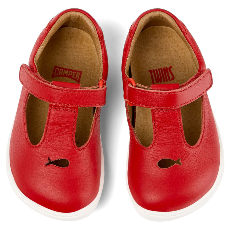 Camper Camper Peu Tbar Twins Rouge