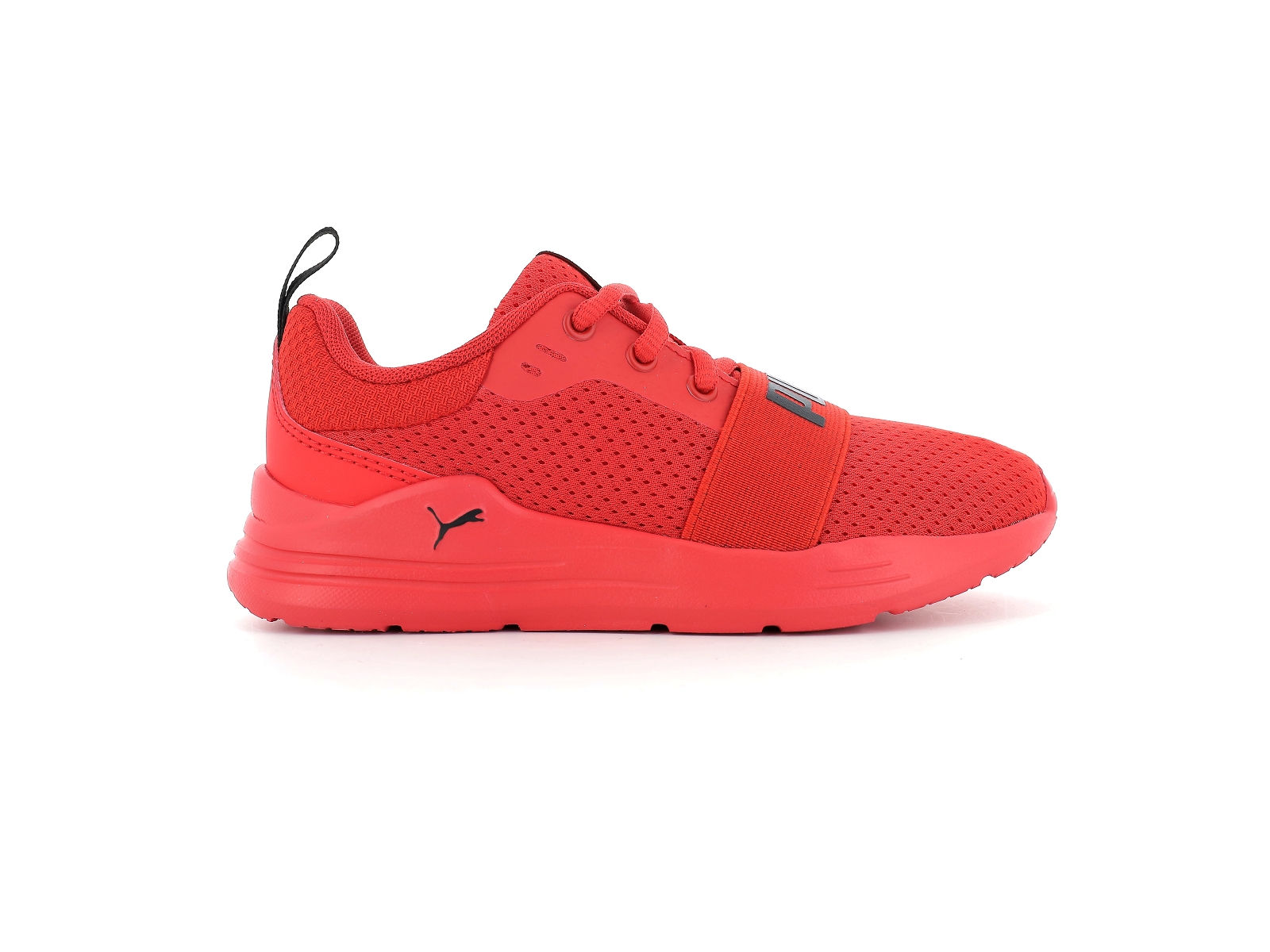 Puma-374216 Matières combinées Rouge