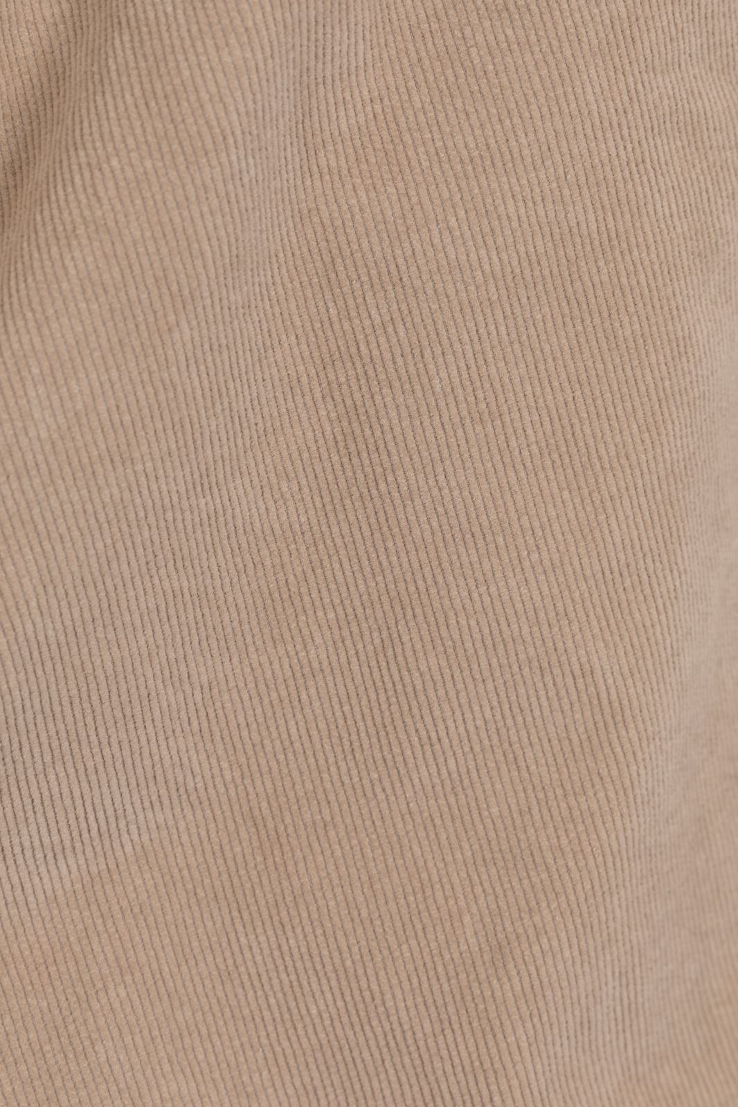 Beige corduroy shorts met aantrekkoord