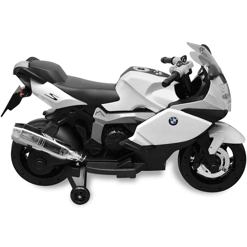 BMW 283 Elektrische Motorfiets voor Kinderen Wit 6V
