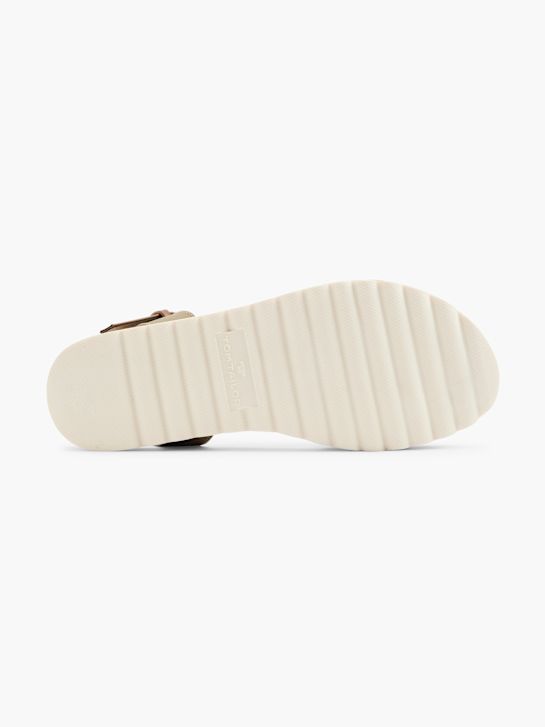 TOM TAILOR Sandale beige