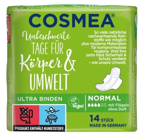 Cosmea Comfort Plus Ultra Binden mit Flügeln