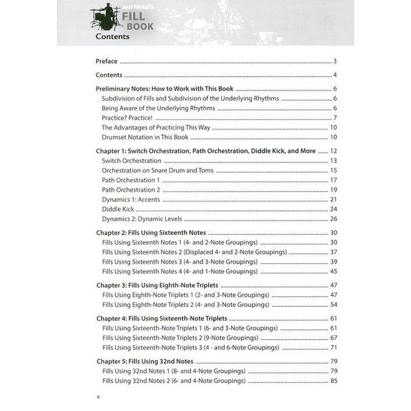 Alfred Music Publishing Jost Nickel's Fill Book Engl.