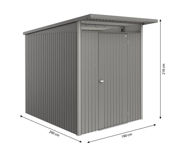 Biohort Metallgerätehaus AvantGarde ECO A2,