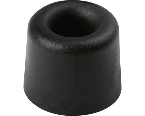 Tarrox schroefdeurstopper, zwart, Ø 30x25 mm, 1 stuk