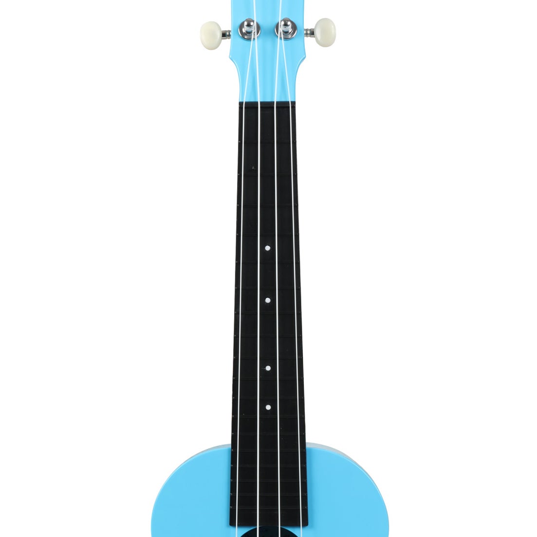 Korala PUC-20-LBU polycarbonaat concert ukelele blauw