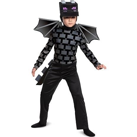 Minecraft Ender Dragon kostume str. M