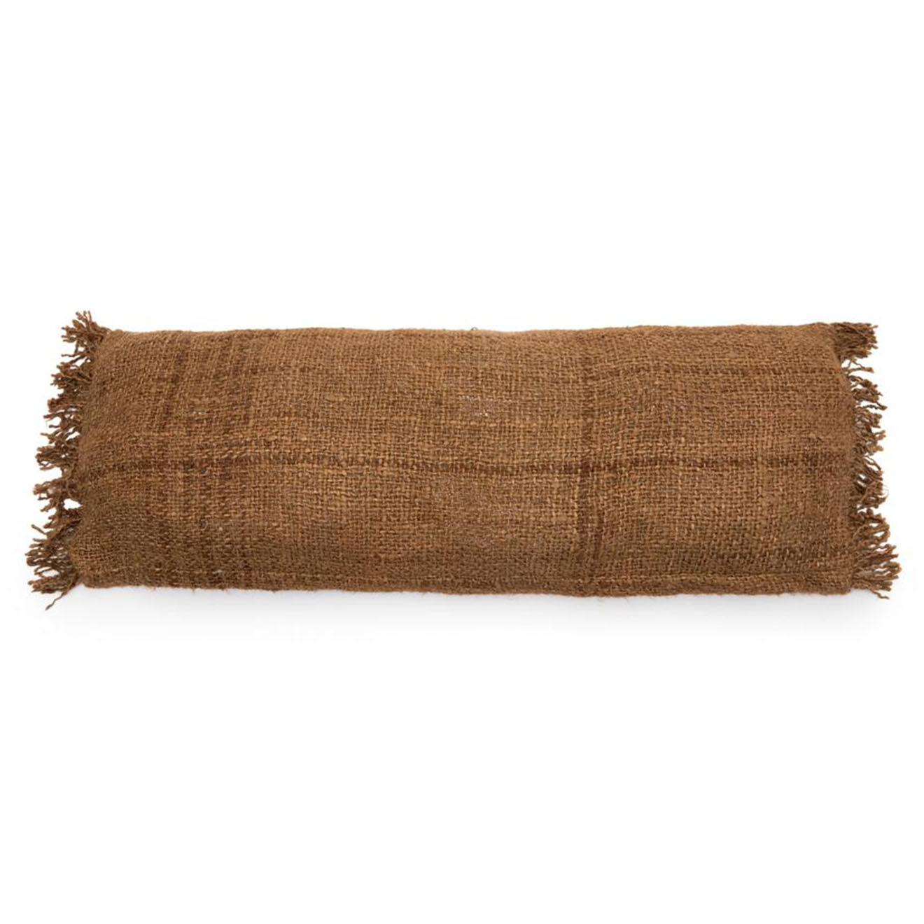 Bazar Bizar Housse de coussin Oh My Gee marron - 35x100 cm