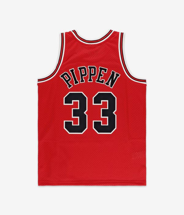 Mitchell&Ness Chicago Bulls Scottie Pippen Tank-Top (scarlet)