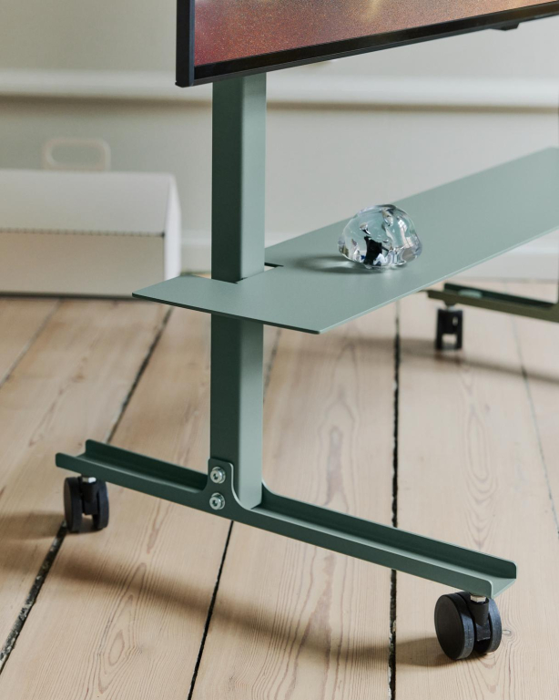 Pedestal Straight Rollin' tv-standaard Mossy Green