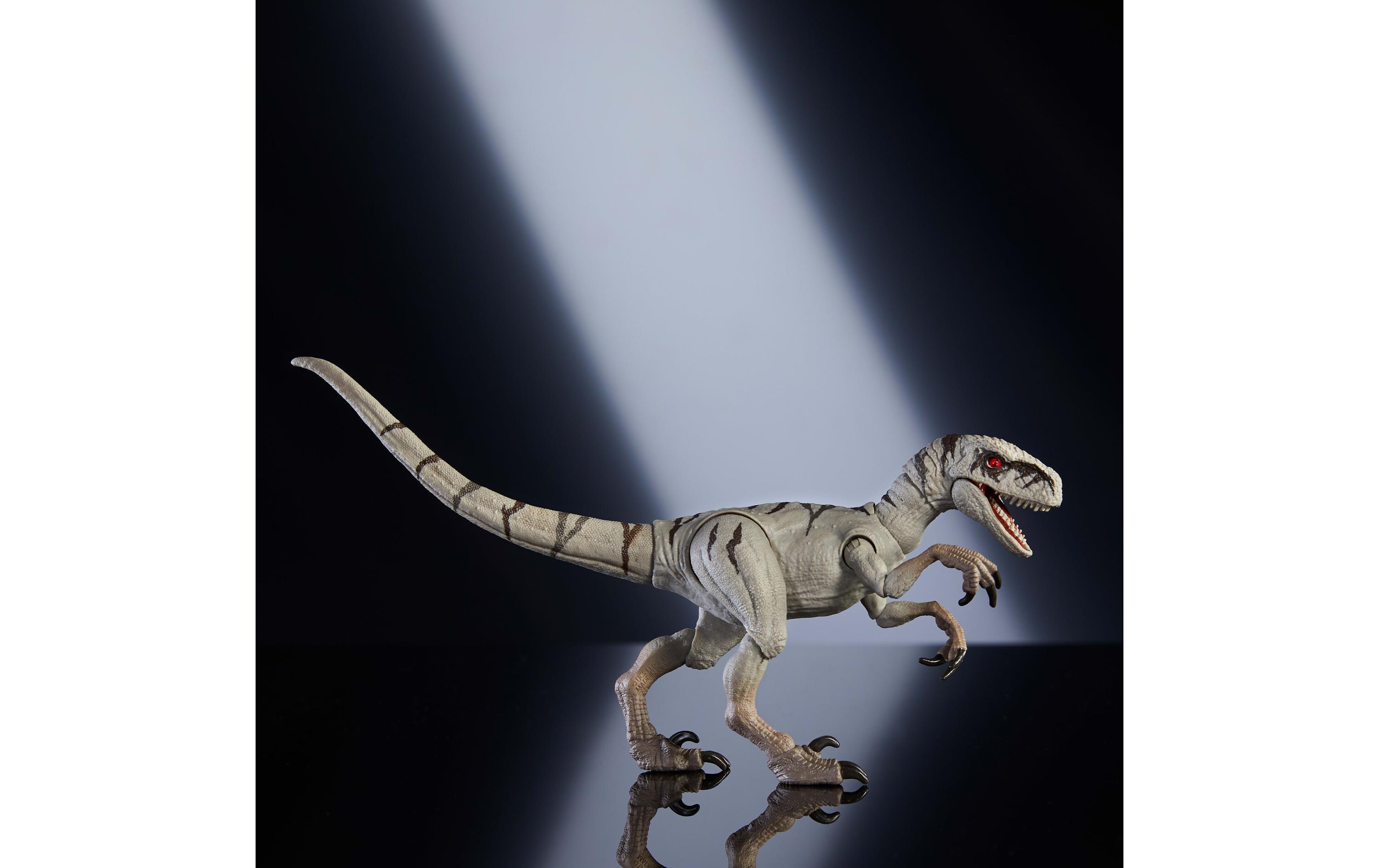 Jurassic World Hammond Collection Atrociraptor GhostDinosaurier-Actionfigur mit 14 Bewegungspunkten