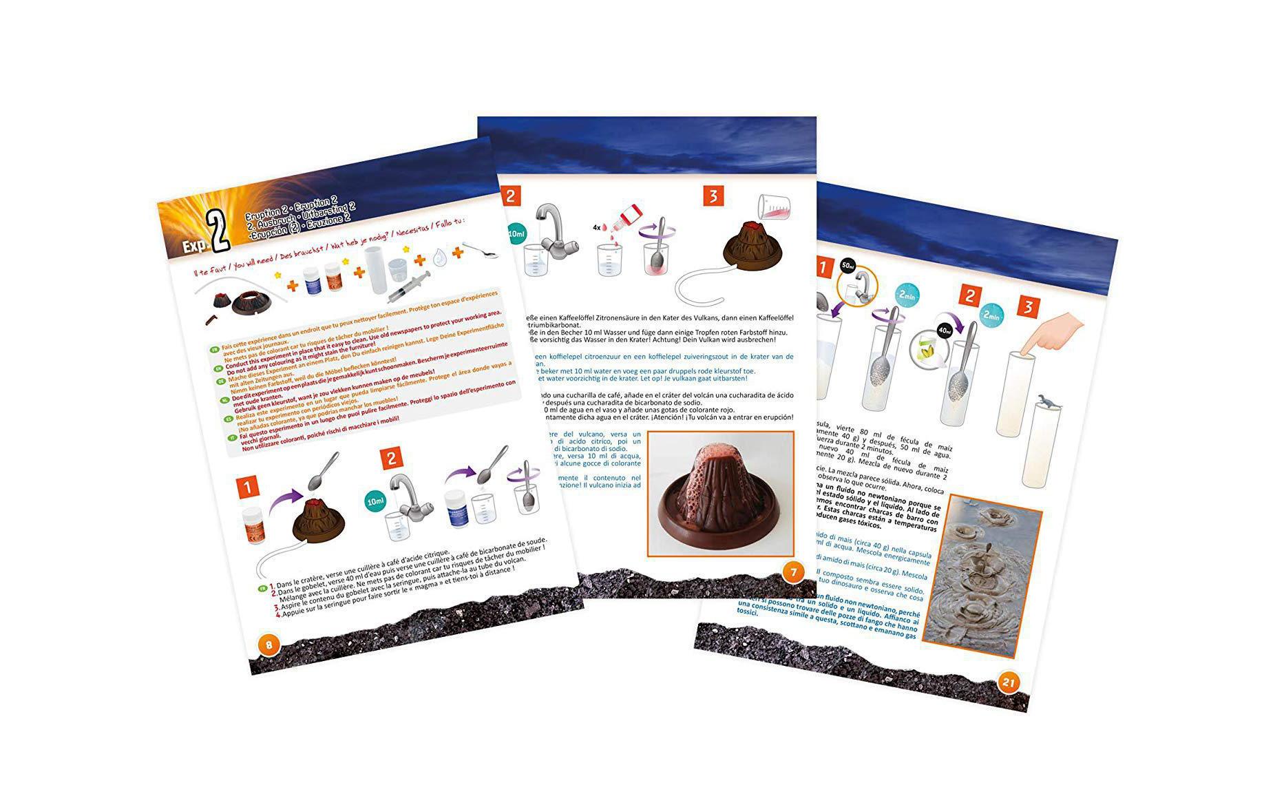 Experimentierkasten Vulkane und DinosaurierExperimentierset