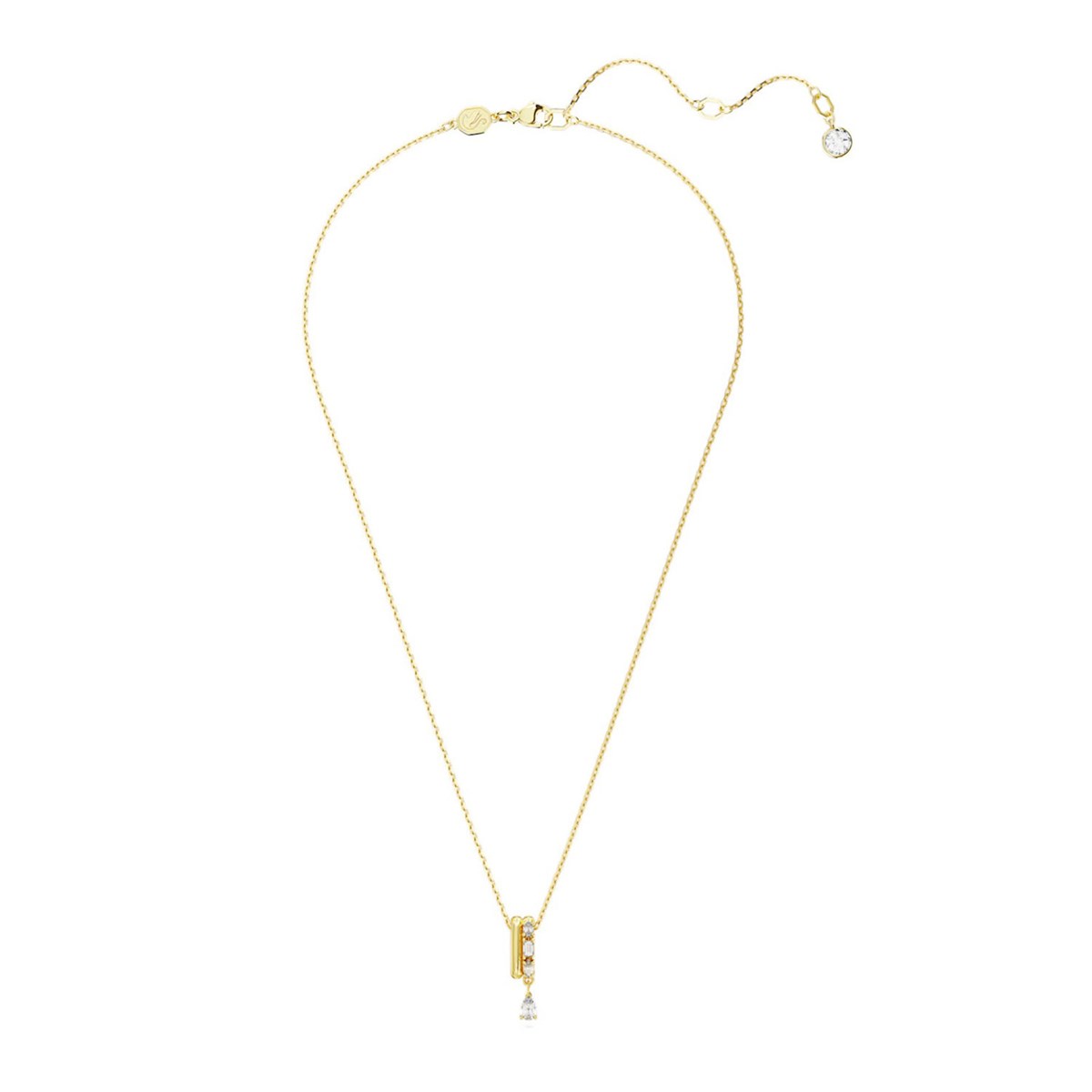 Pendentif Swarovski Dextera doré