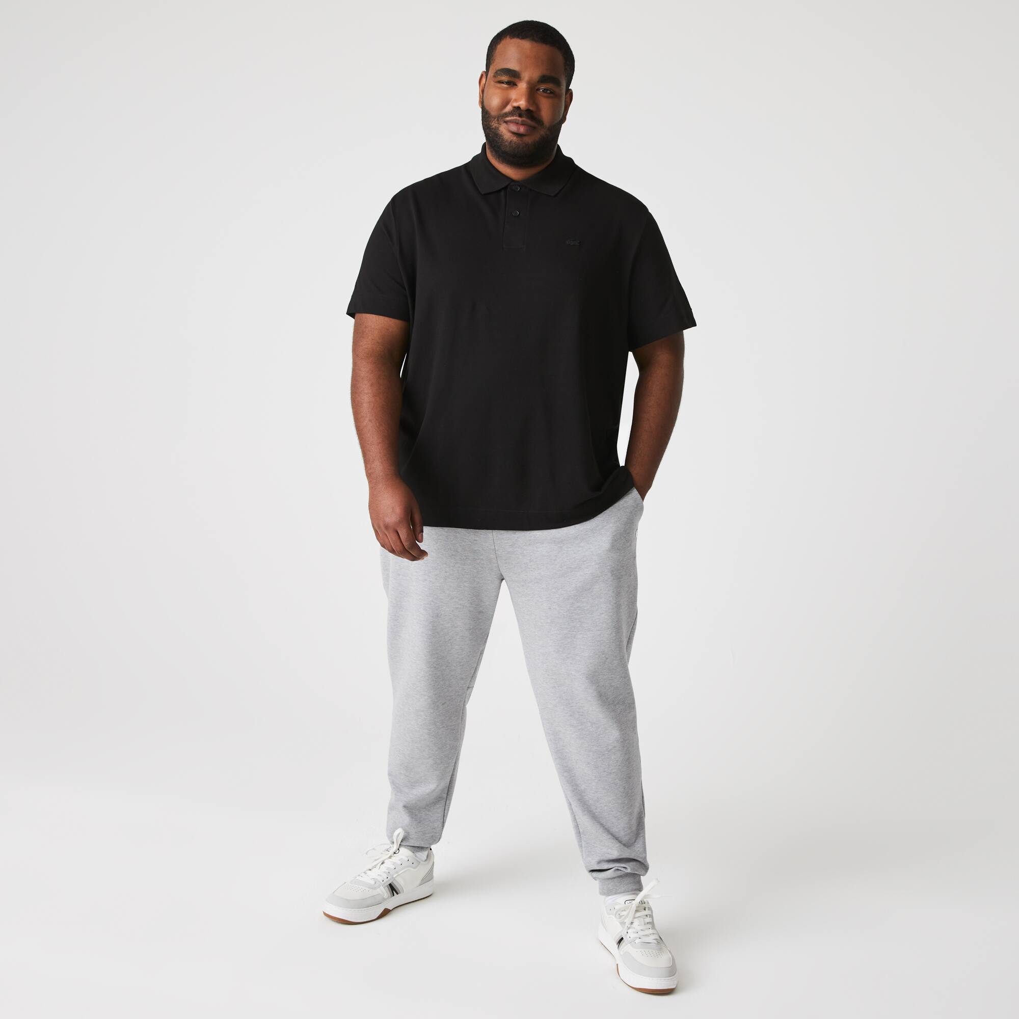 LACOSTE Movement Poloshirt aus leichtem Piqué Kurze Ärmel - Schwarz - Lacoste - Herren