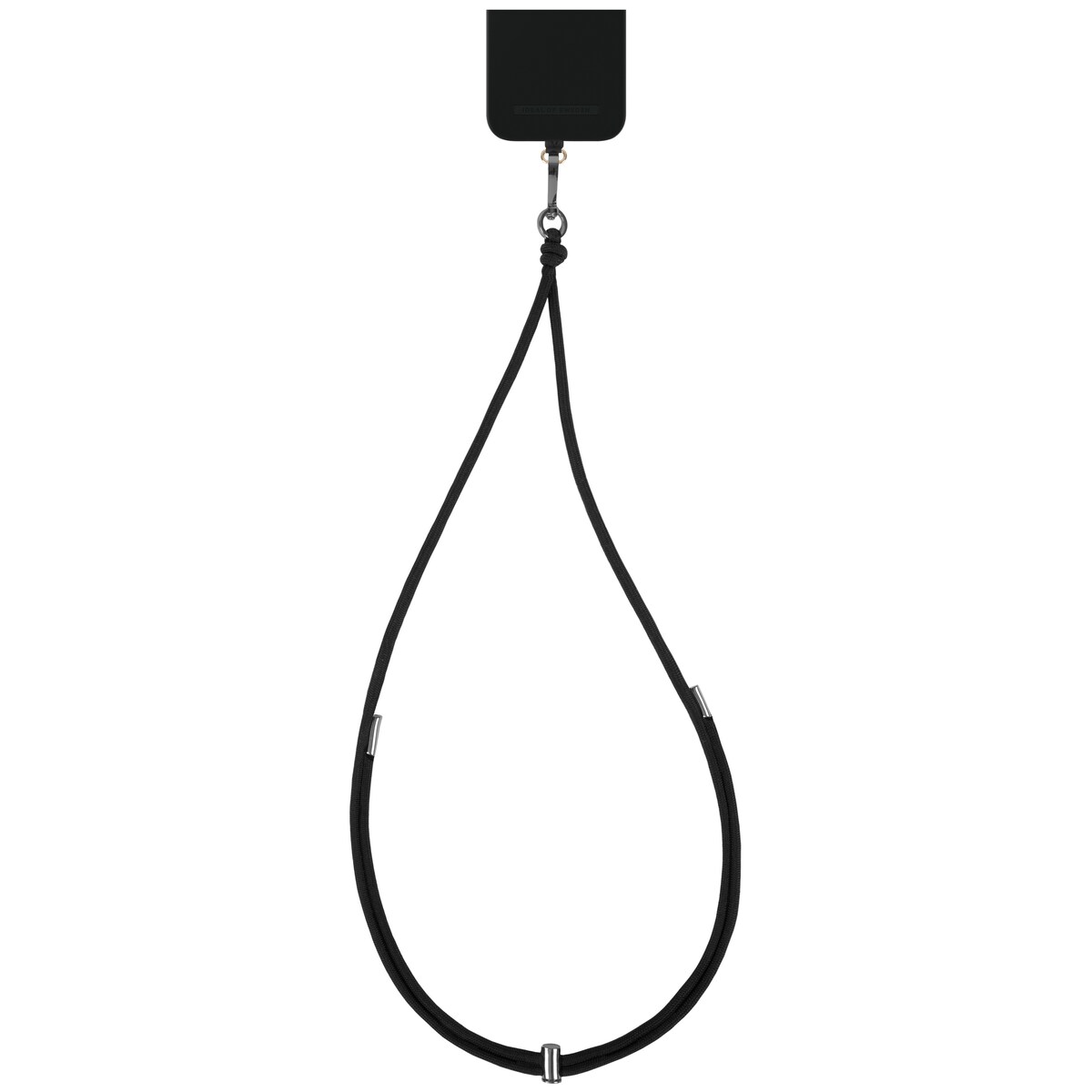 iDeal of Sweden halskjede til telefondeksel (kullsort)