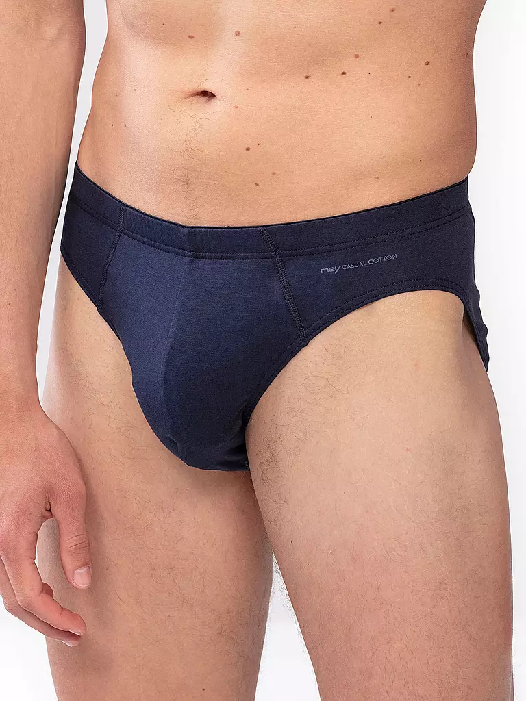 MEY Slip Casual Cotton Yacht Blue blau