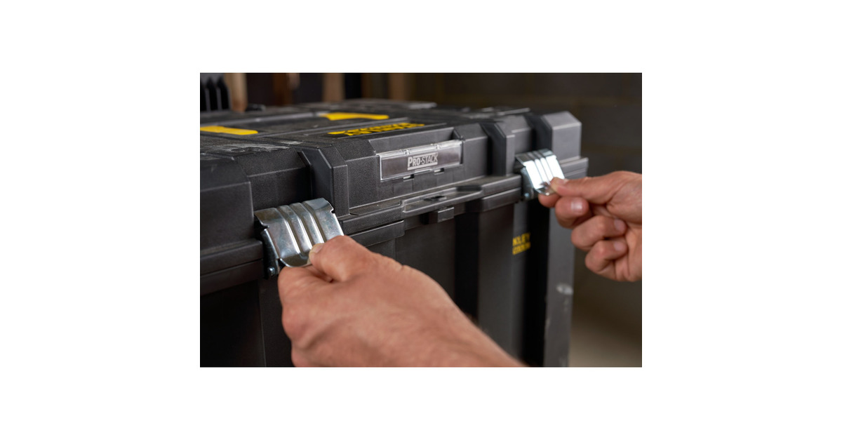StanleyFATMAX PRO-STACK Gereedschapswagen  (Zwart/geel)