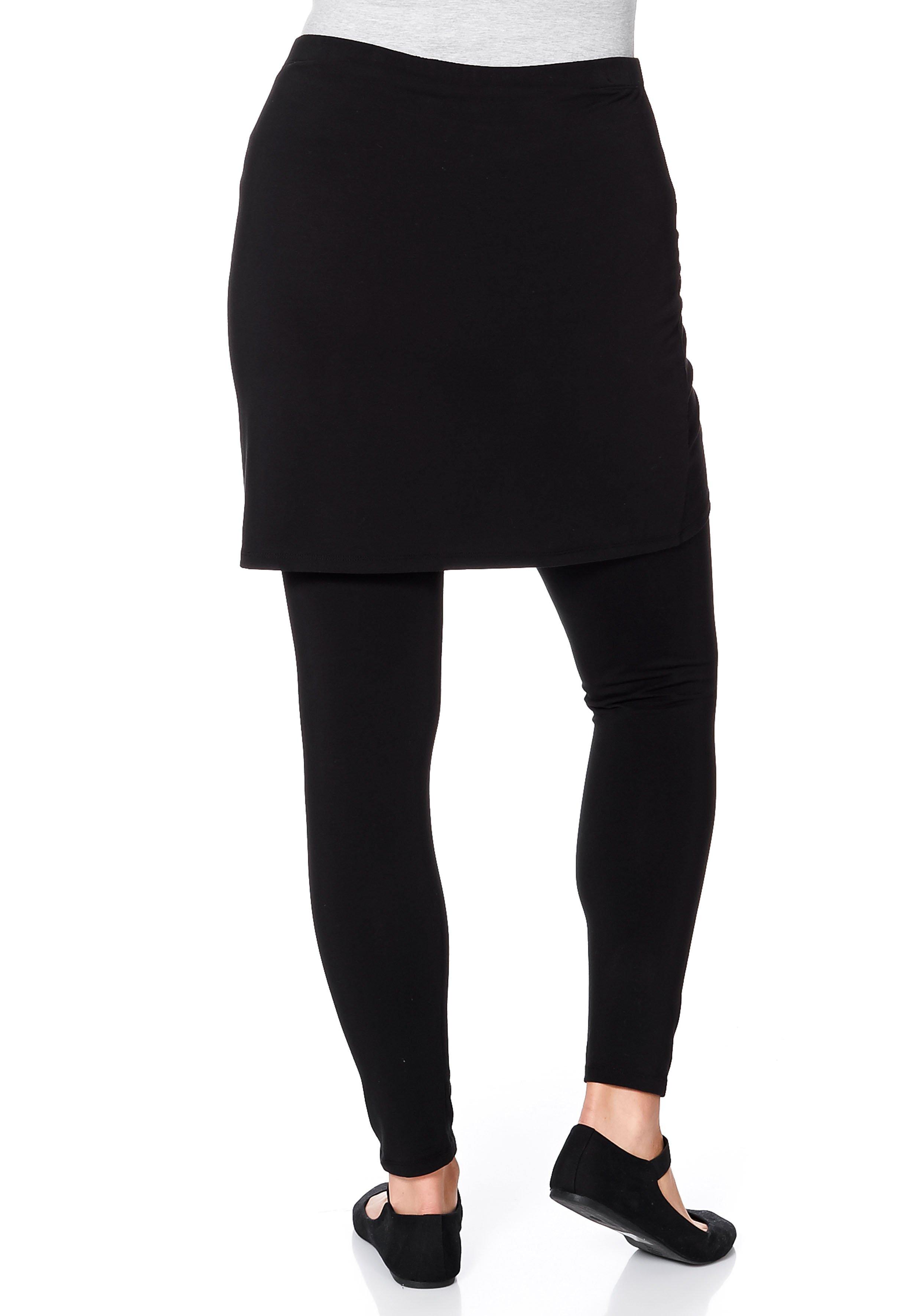 Leggings mit angesetztem Minirock