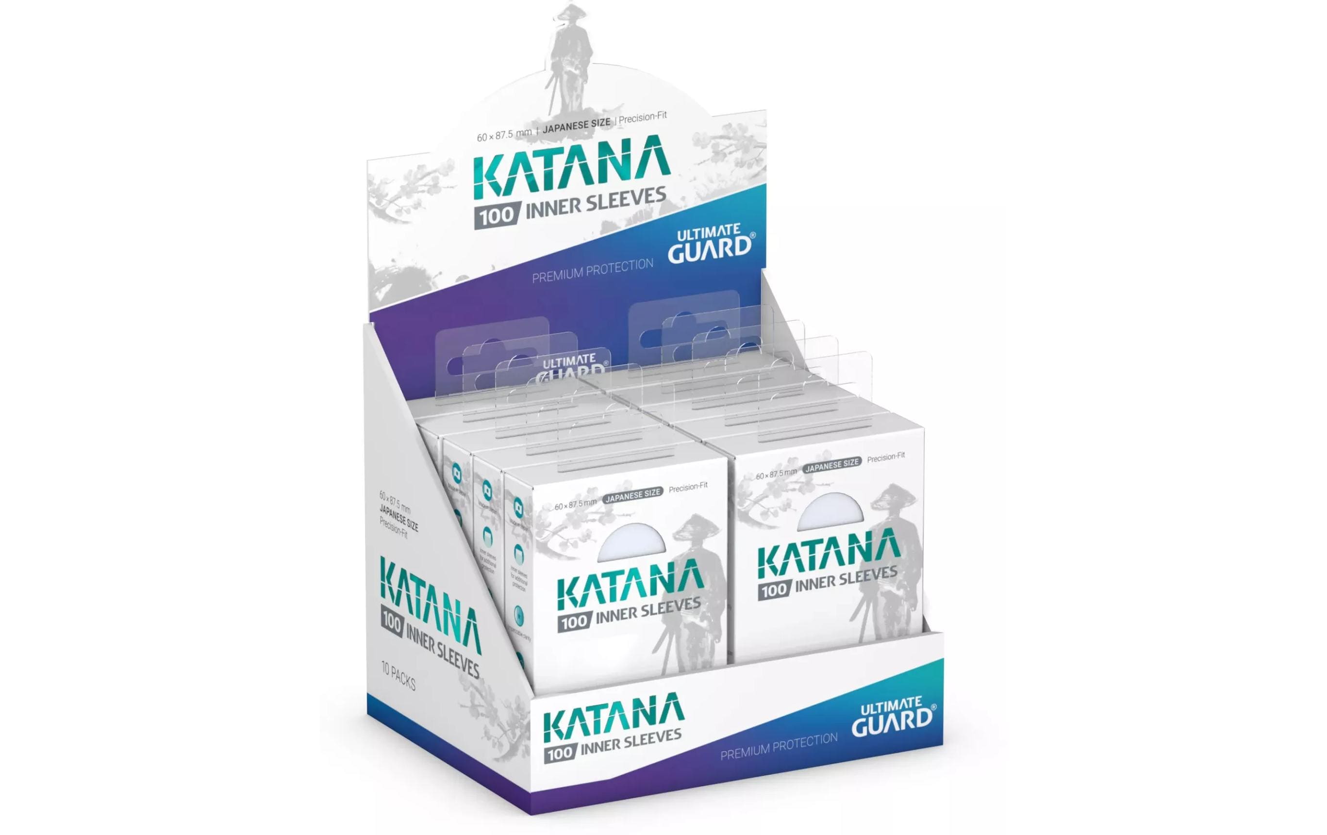 Kartenhülle Katana Inner Sleeves Small Transparent (100)Innere Kartenschutzhüllen